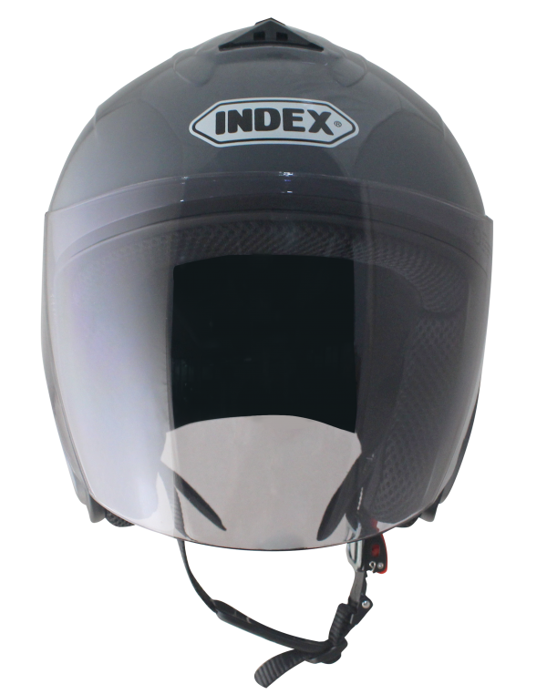 หมวกกันน็อค INDEX DUNK IX กันเกรย์เงา - Image 2