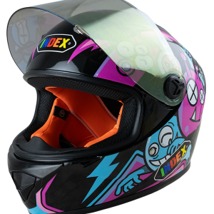 ZYRA JR แผ่นน้ำเงิน (blue visor) 3. Monster ดำเงา (Black)
