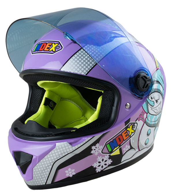 ZYRA JR แผ่นน้ำเงิน (blue visor) 2. Fire&snow ม่วงเงา (Purple) (Blue)