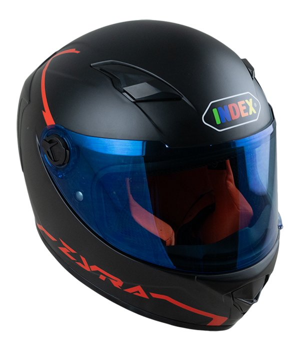 ZYRA JR แผ่นปรอททอง (gold visor) 1. พื้น ดำกึ่งเงากิ่งด้าน (Matt black plain) - Image 2