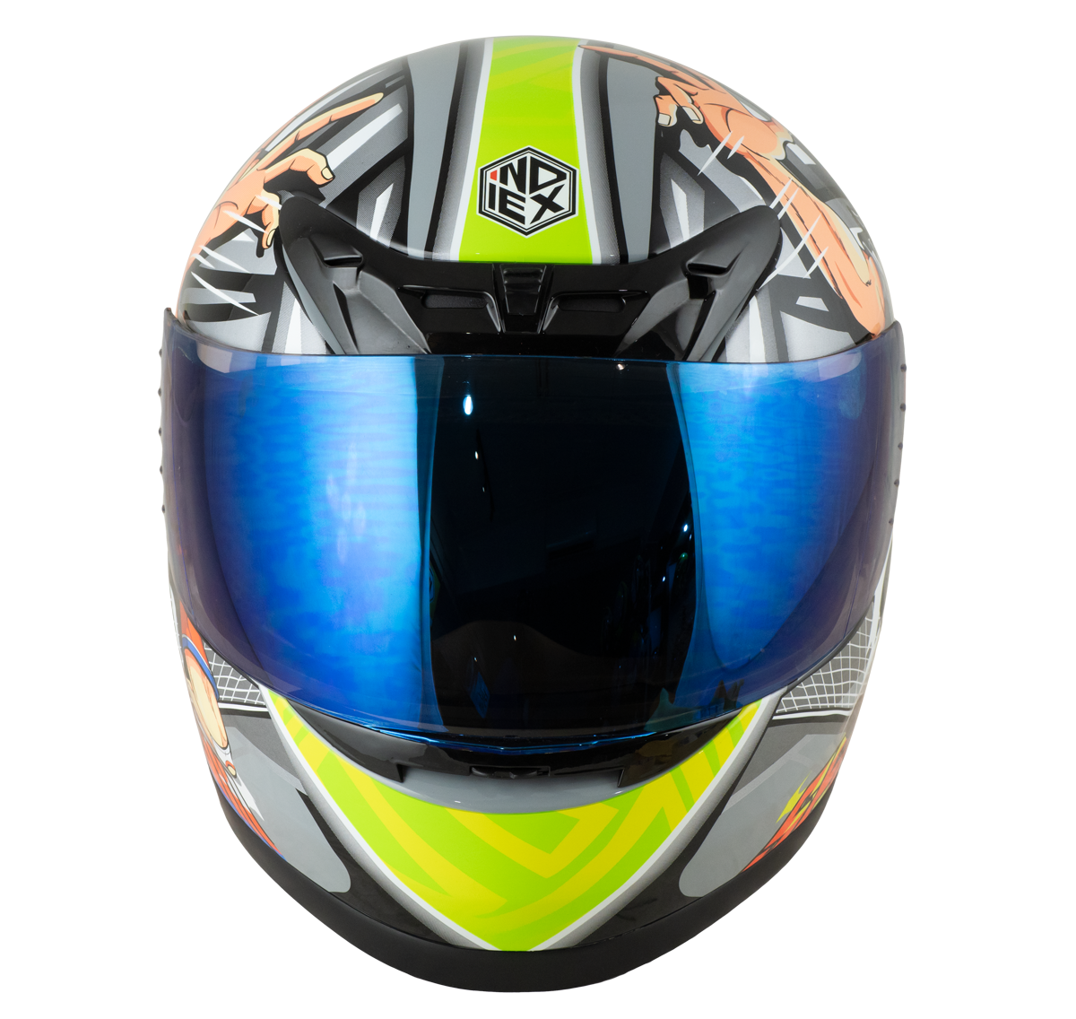 INDEX helmet model Big-1 Takrak เทา (Grey) - Image 5