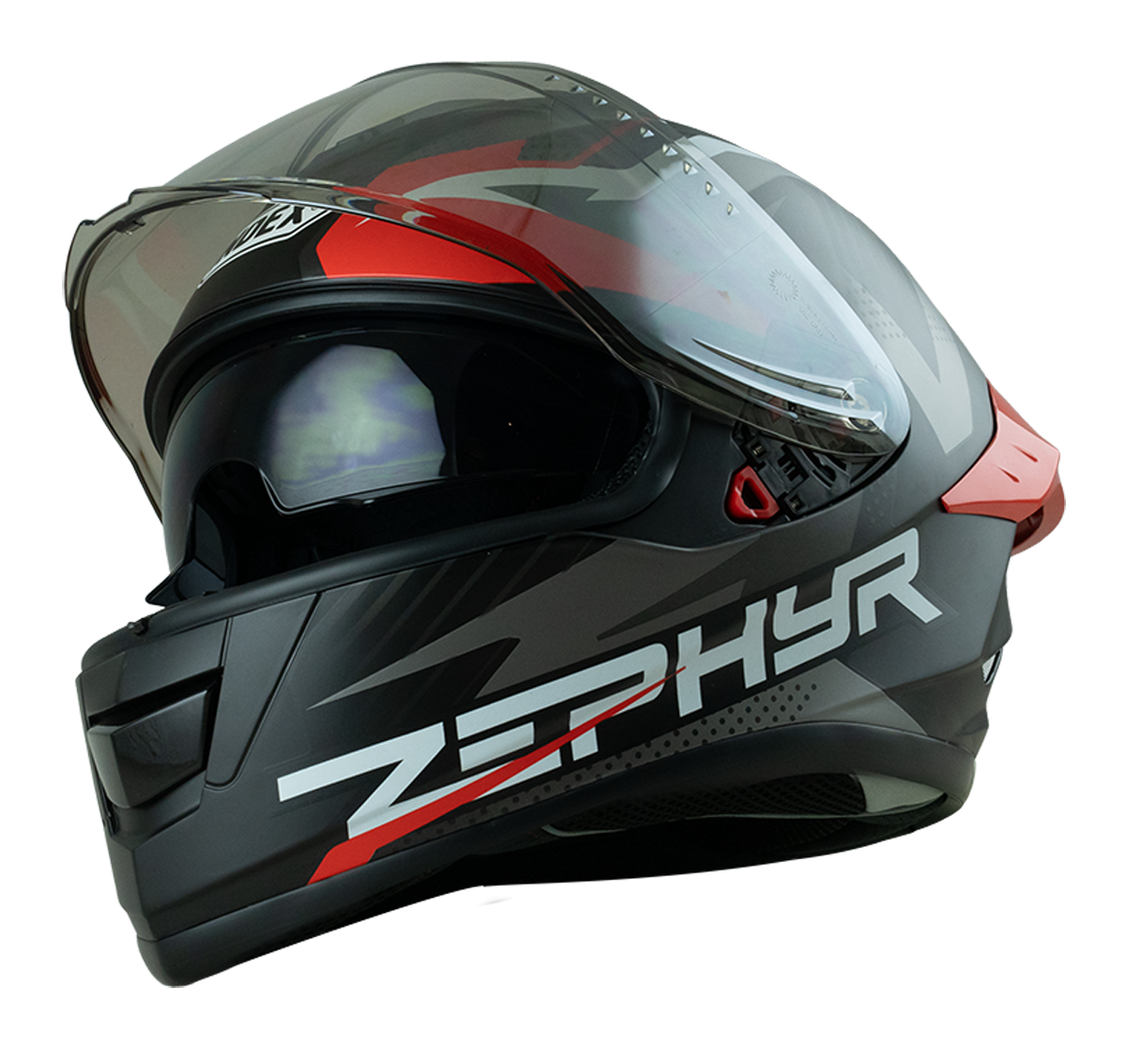 INDEX VICTOR ZEPHYR สปอยเลอร์ แดง red spoiller ดำกึ่งเงากึ่งด้าน (Matt black) - Image 2