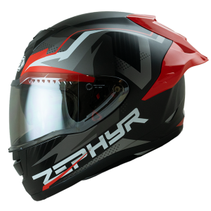 INDEX VICTOR ZEPHYR  สปอยเลอร์ แดง red spoiller ดำกึ่งเงากึ่งด้าน (Matt black)