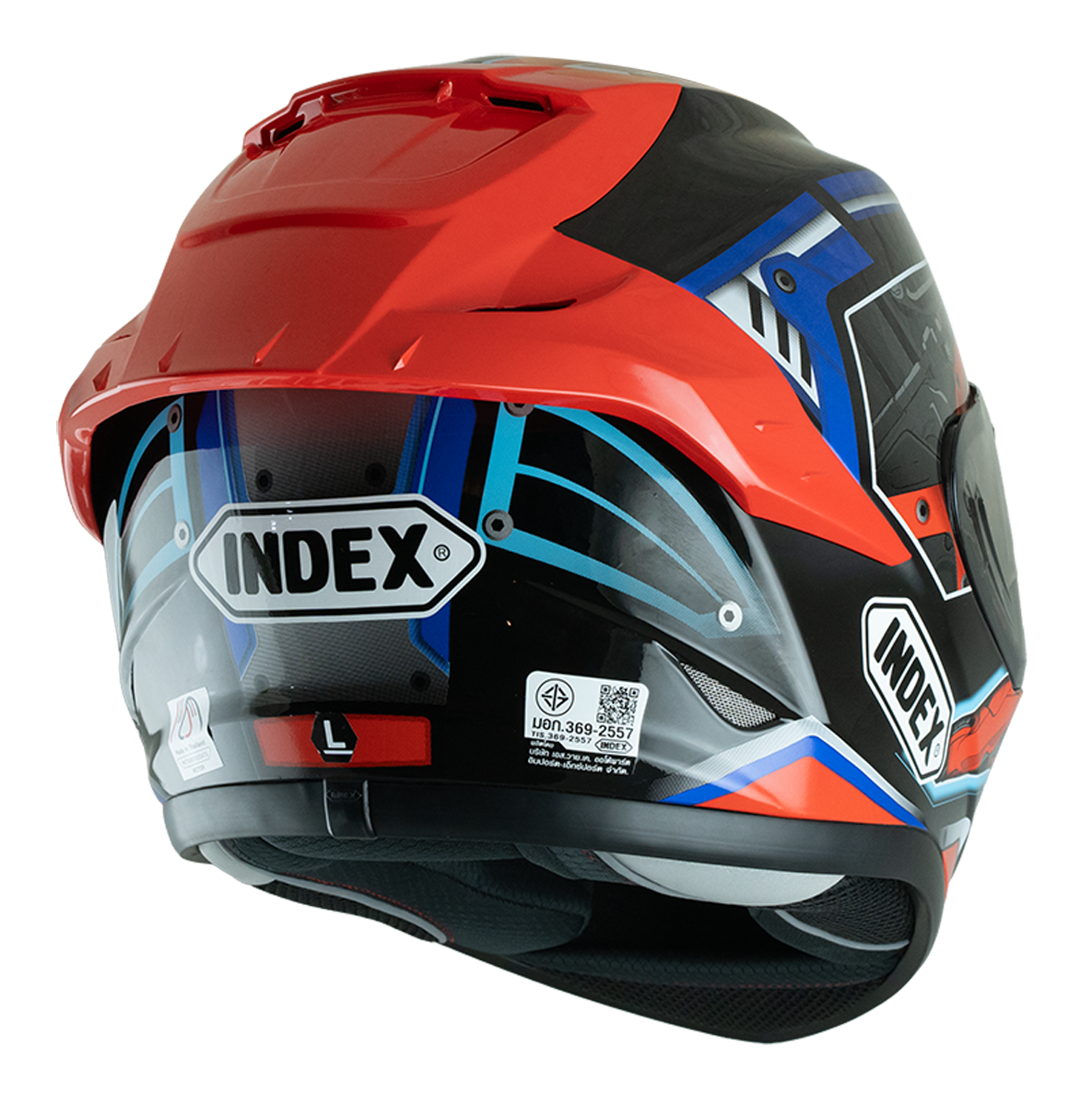 INDEX VICTOR THAI TECH สปอยเลอร์ แดง red spoiller ดำเงา (black) - Image 4